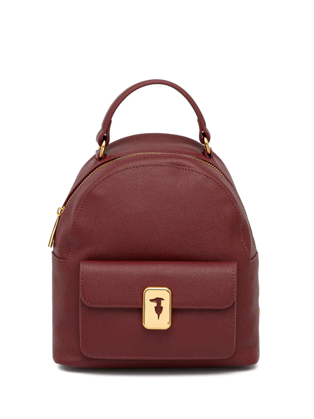 Trussardi Cameo leather backpack | Red | Image 1