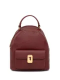 Trussardi Cameo leather backpack - Red