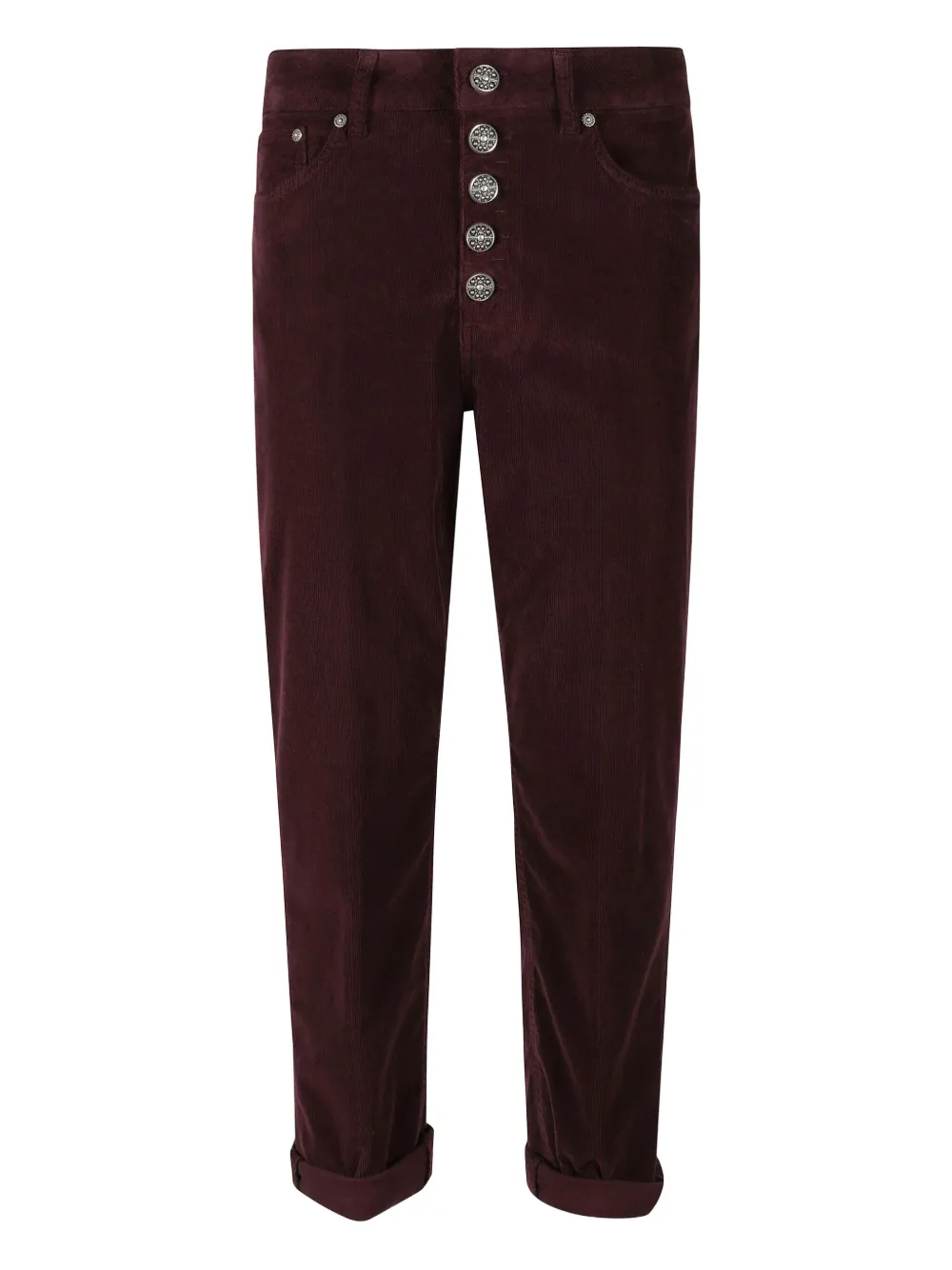 Dondup Corduroy Trousers In Brown