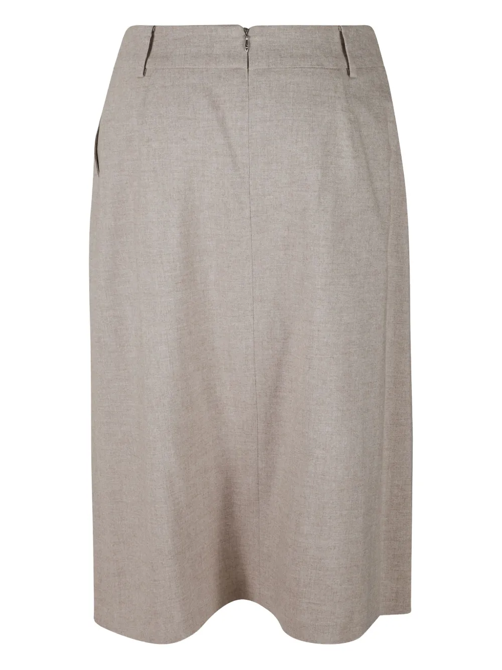 Herno pleated midi skirt - Beige