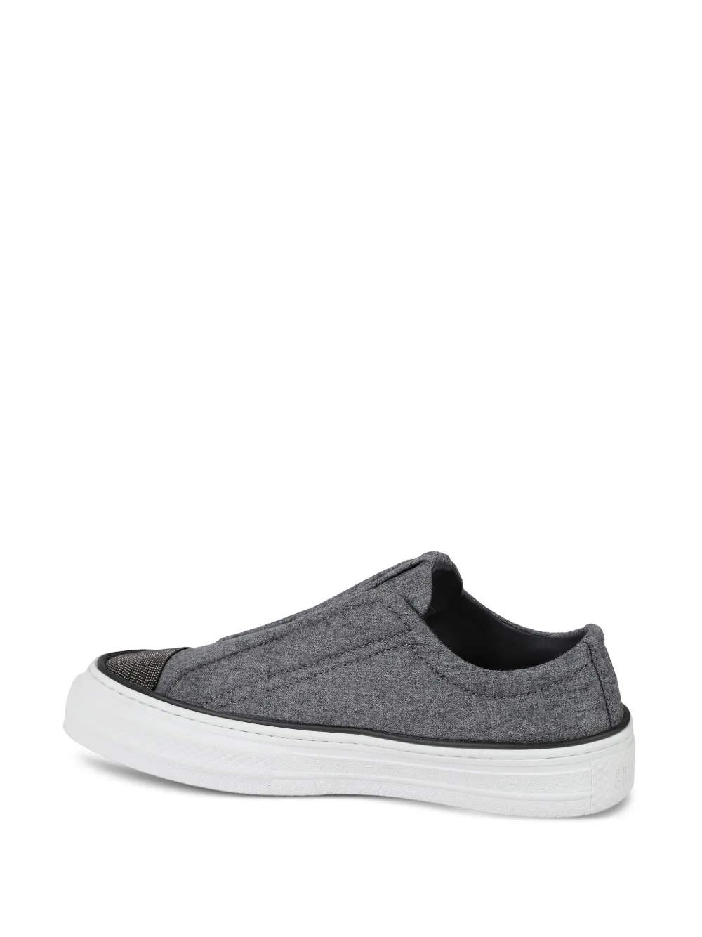 Brunello Cucinelli Slip-on sneakers Grijs