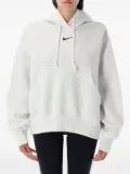 Nike Phoenix logo-embroidered hoodie - Grey