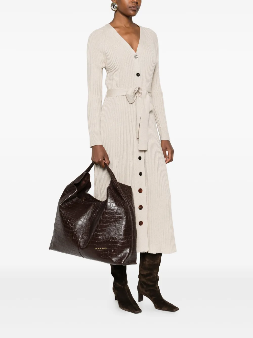ERMANNO FIRENZE  Coco print hobo tote bag | Image 2