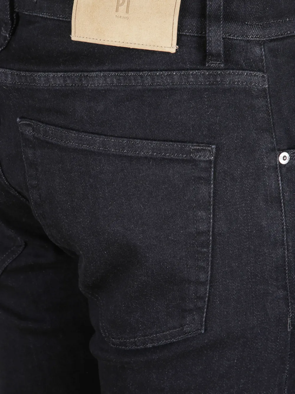Pt Torino Five-pocket Jeans In Black