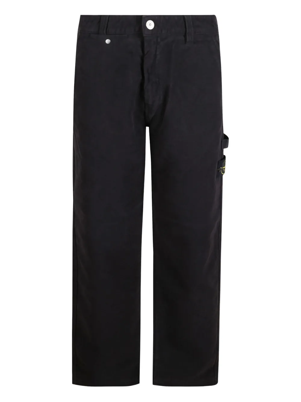 Stone Island button-fastening trousers | Black | Image 1