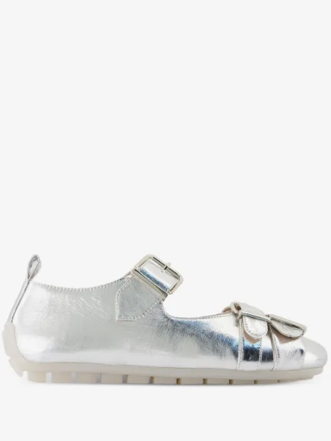 Simone Rocha flats con detalle de hebilla
