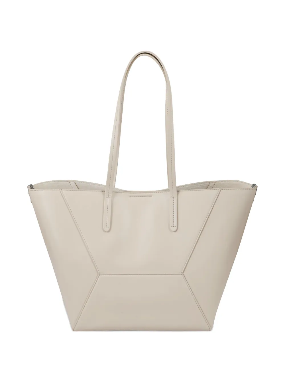 Brunello Cucinelli BC Duo logo-detail shoulder bag - Beige
