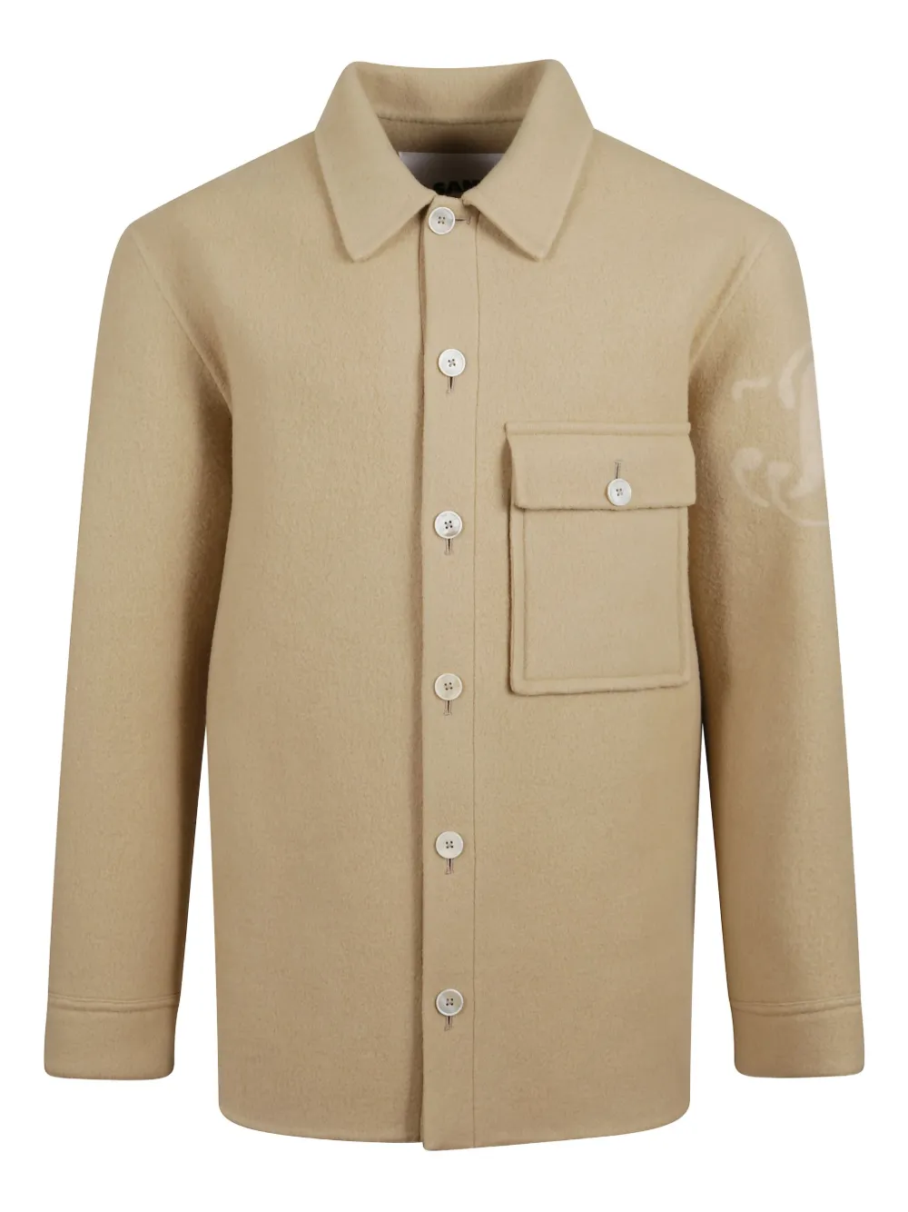 Jil Sander abrigo con bolsillo | neutro | Image 1