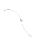 LA PRIMA GIOIELLI 18K rose gold Bloomy diamond and mother of pearl bracelet