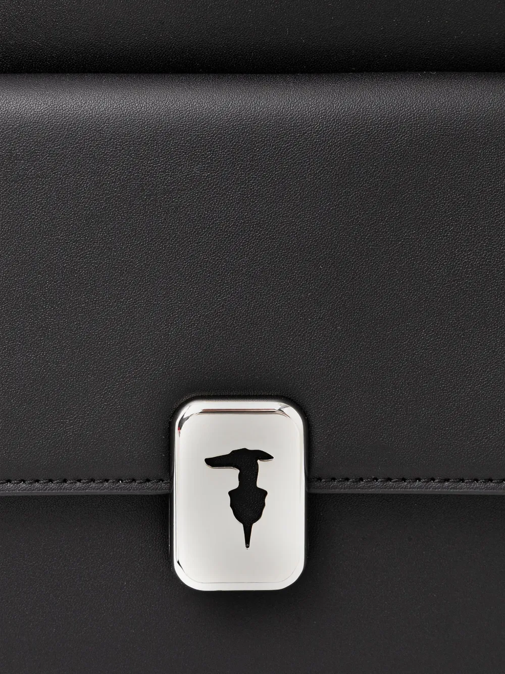 Trussardi Rugzak met klepzak Zwart
