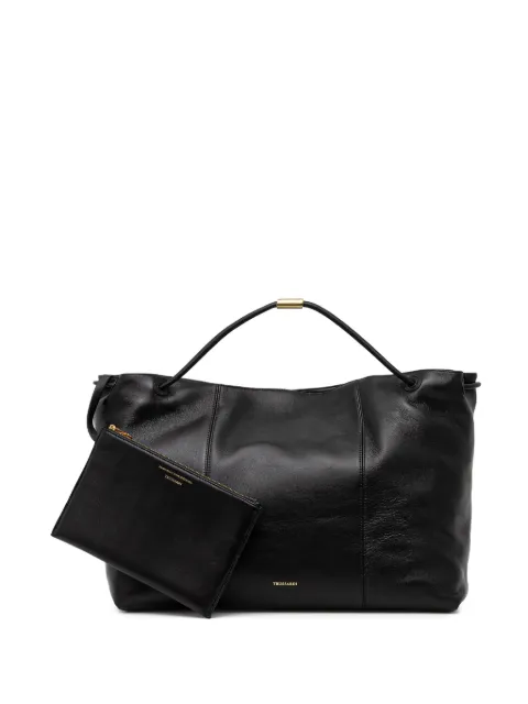 Trussardi Orbita leather tote bag