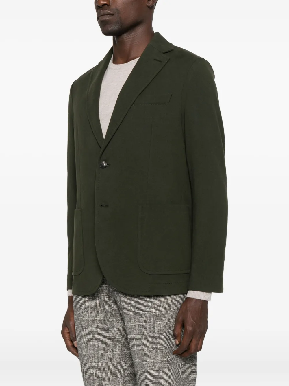 Circolo 1901 buttoned patch-pocket jacket Groen