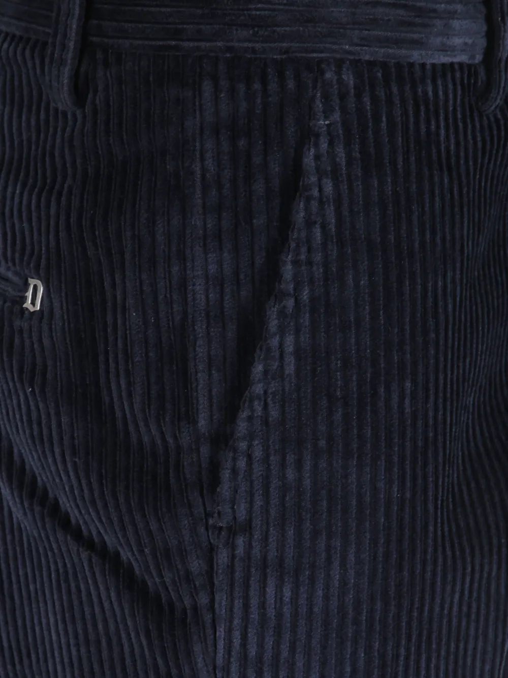 Dondup Press-crease Trousers In Blue