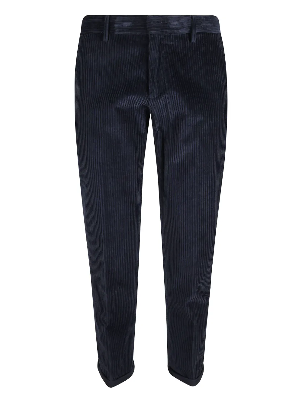 Dondup Press-crease Trousers In Blue