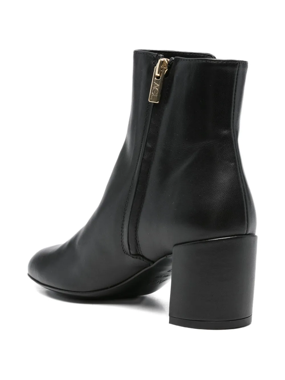 AGL 60mm block-heel ankle boots Black