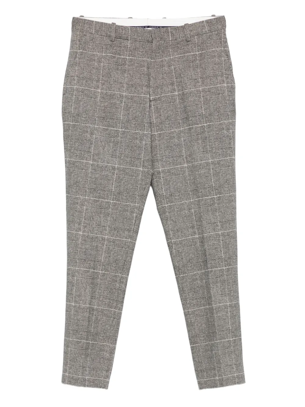Circolo 1901 pantalones de algodón a cuadros | negro | Image 1