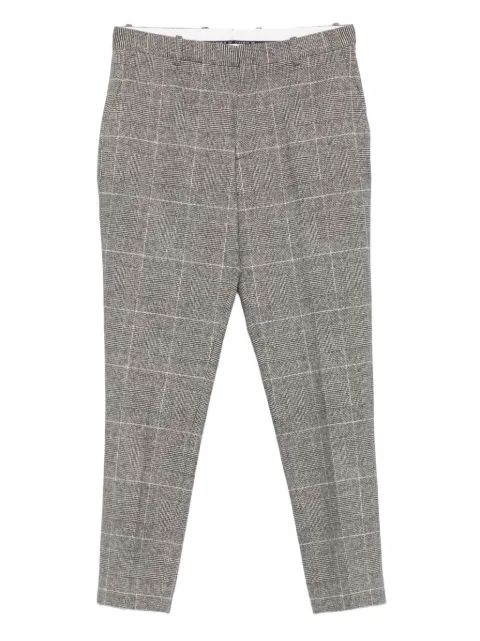 Circolo 1901 check-pattern cotton-blend trousers