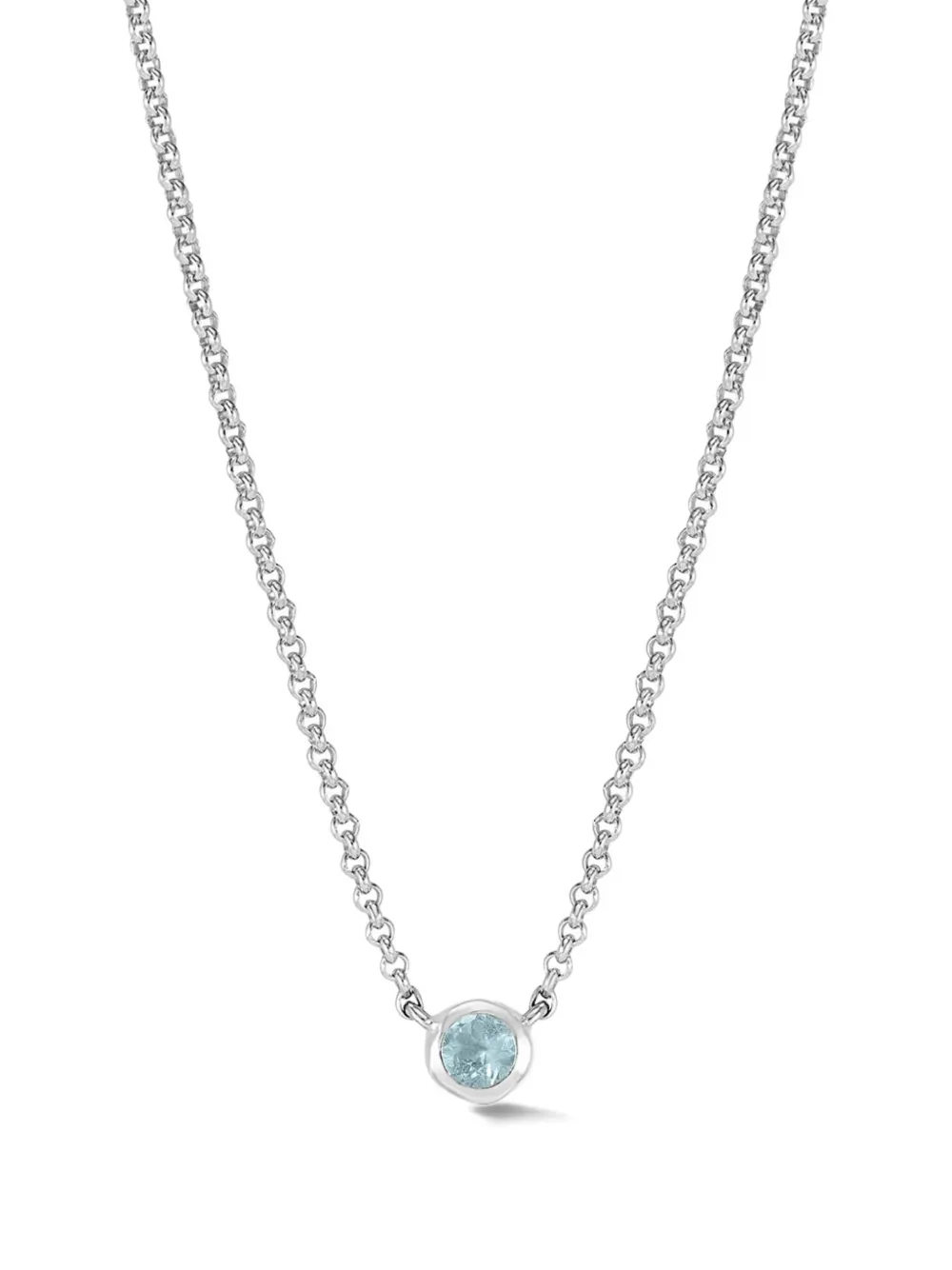 Dower & Hall Dewdrop-pendant Necklace In Metallic