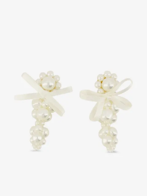 Simone Rocha Petite oorbellen met strik