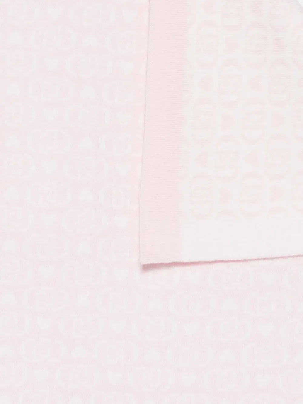  Liu Jo Kids Logo-pattern Blanket - Pink 