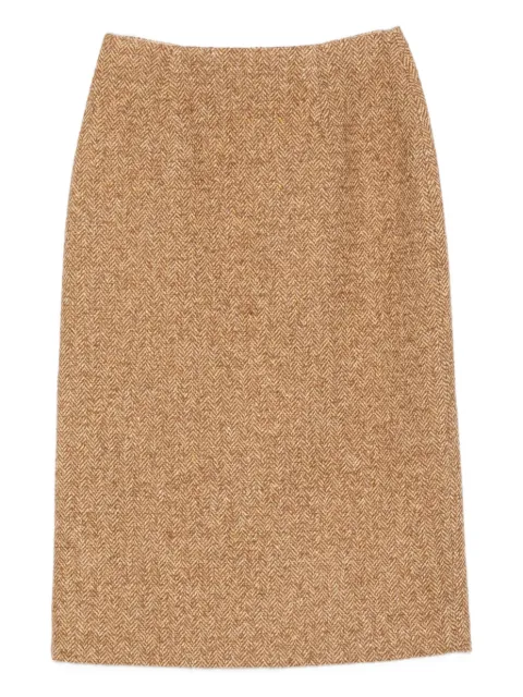 Ermanno Scervino herringbone skirt