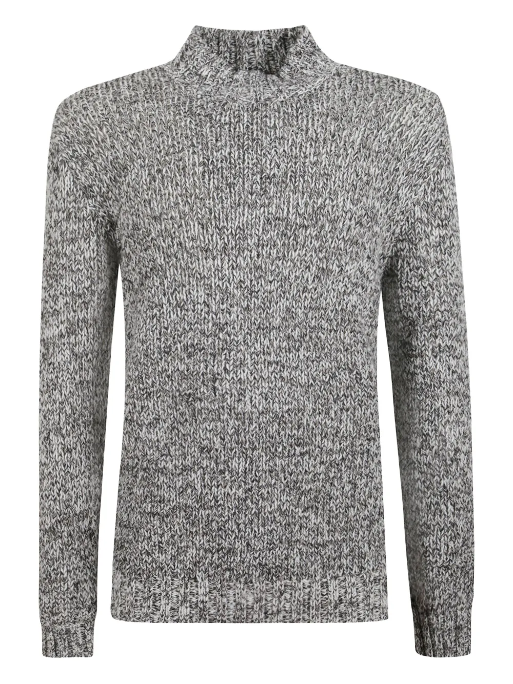 Tagliatore knitted roll-neck sweater - Grau