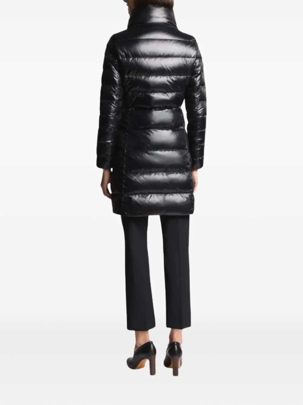 Fay high-neck quilted coat | Single Breasted Coats | Image 2