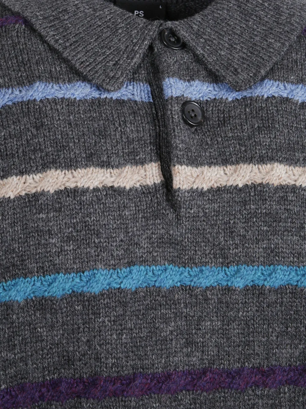 Paul Smith Gestreept poloshirt Grijs