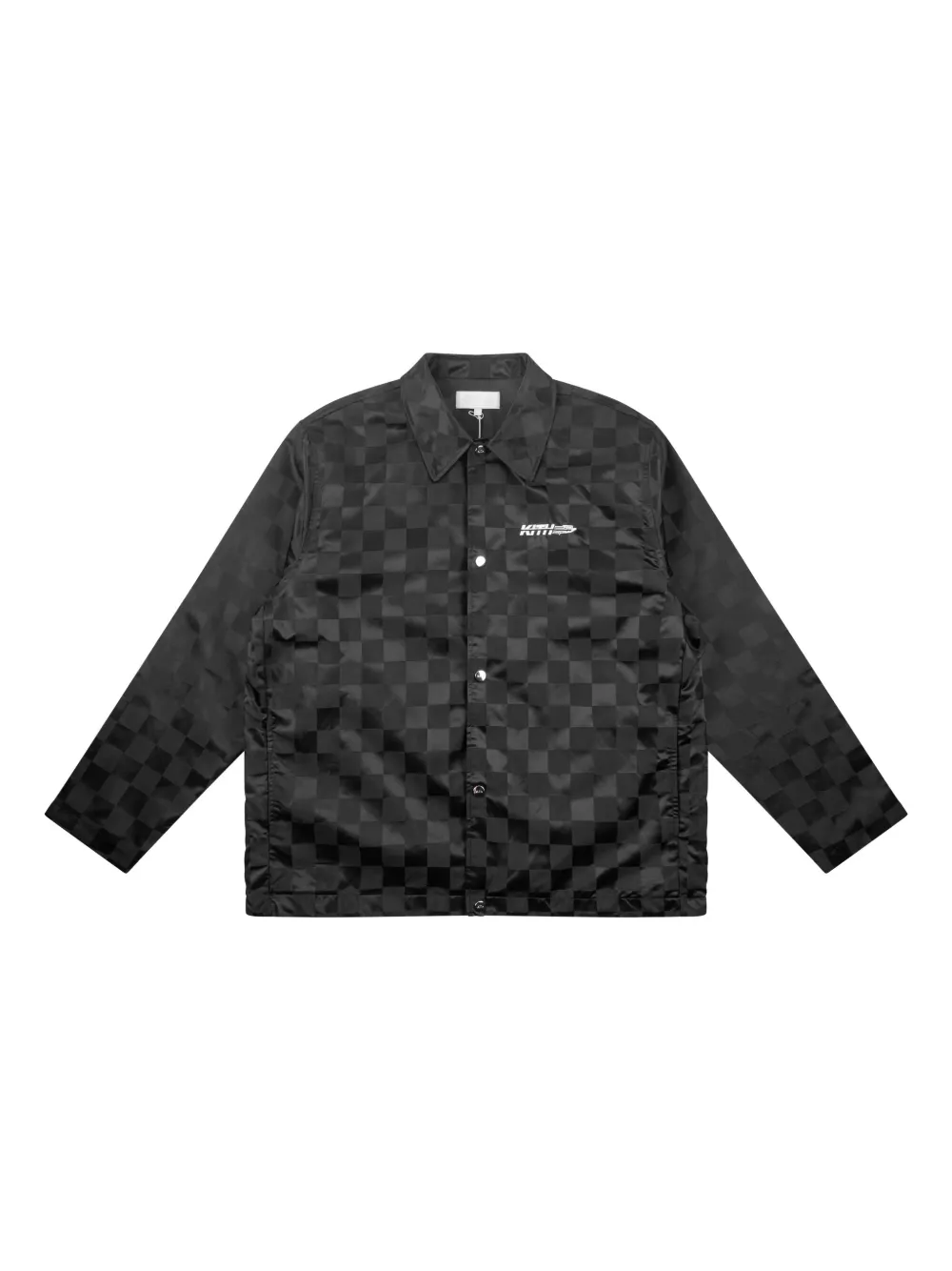 KITH checkered shirt jacket | Black | Image 1