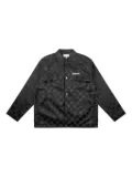 KITH checkered shirt jacket - Black