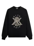 KITH snakeskin-logo sweatshirt - Black