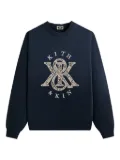 KITH python-print crew-neck sweatshirt - Blue
