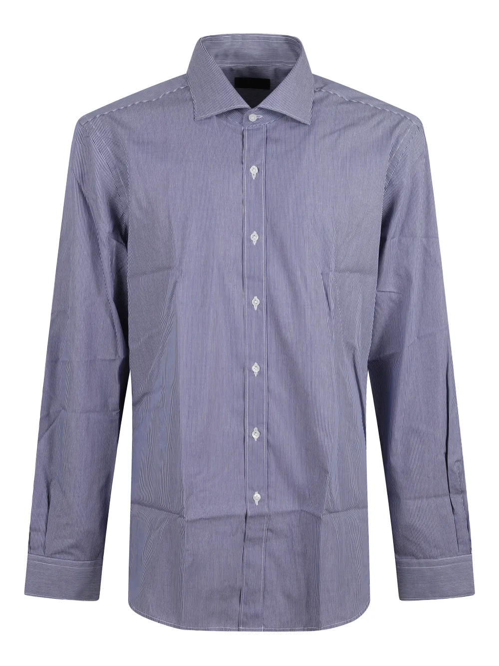 Fay camisa con rayas estampadas | azul | Image 1