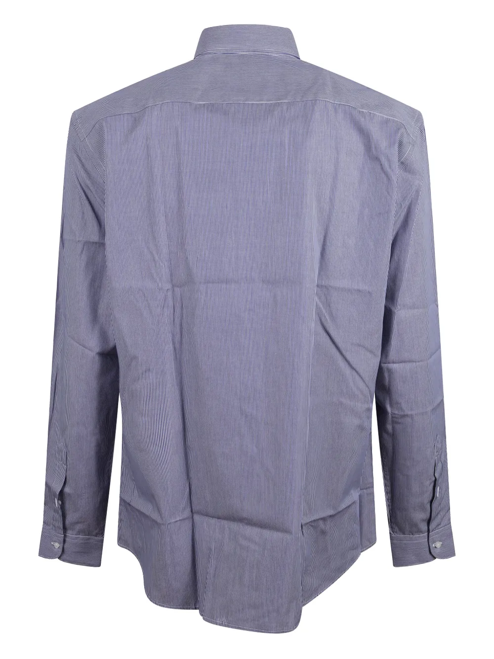 Fay Gestreept overhemd met lange mouwen - Blauw