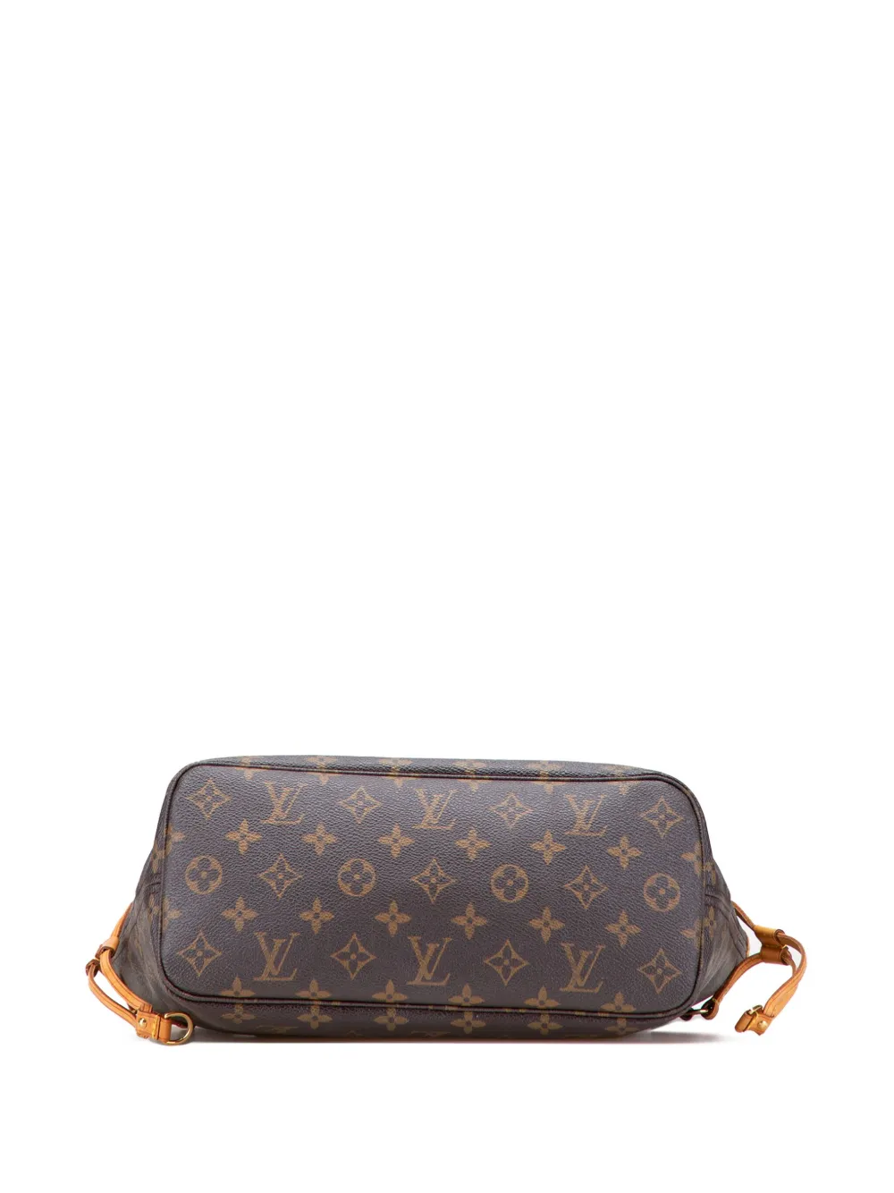 Pre-owned Louis Vuitton 2007 Monogram Neverfull Pm Tote Bag In Brown