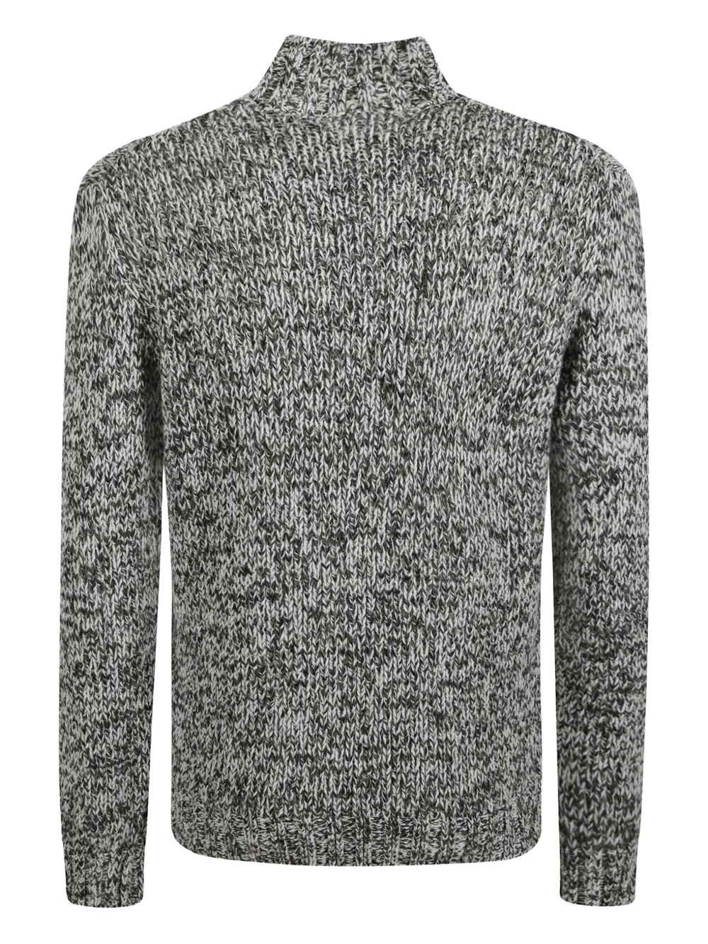 Tagliatore high-neck sweater - Grijs