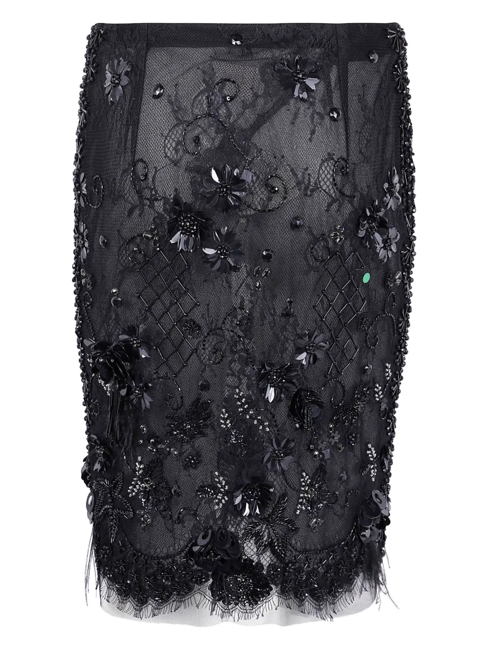 Semicouture Dulcina beaded lace midi skirt | Pencil Skirts | Image 2