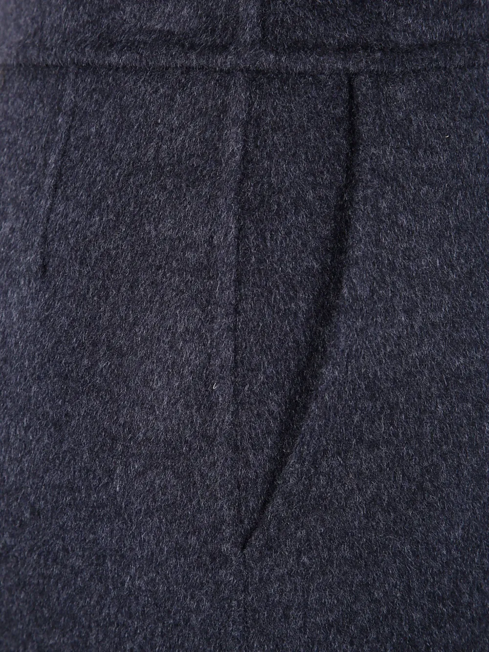 Semicouture Textured Fabric Short Skirt Ilaria In Gray