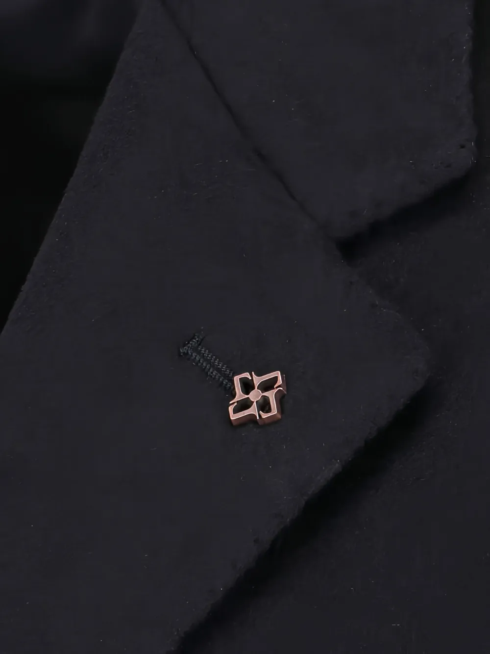 Tagliatore Jas met enkele rij knopen Zwart