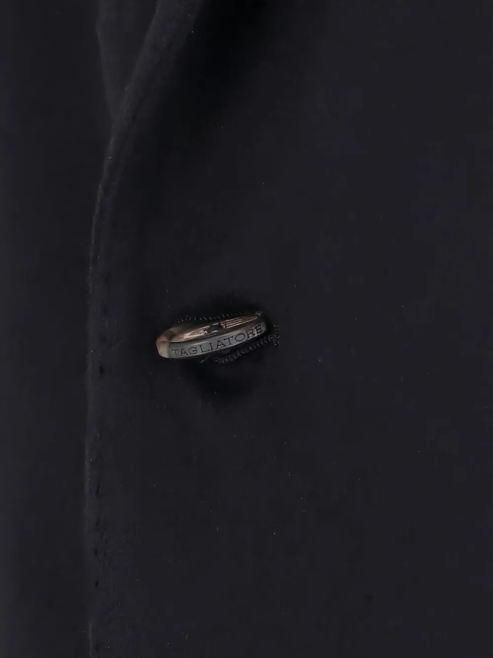 Tagliatore Jas met enkele rij knopen Zwart