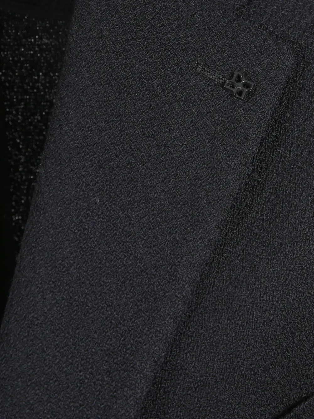 Tagliatore Blazer met enkele rij knopen Zwart