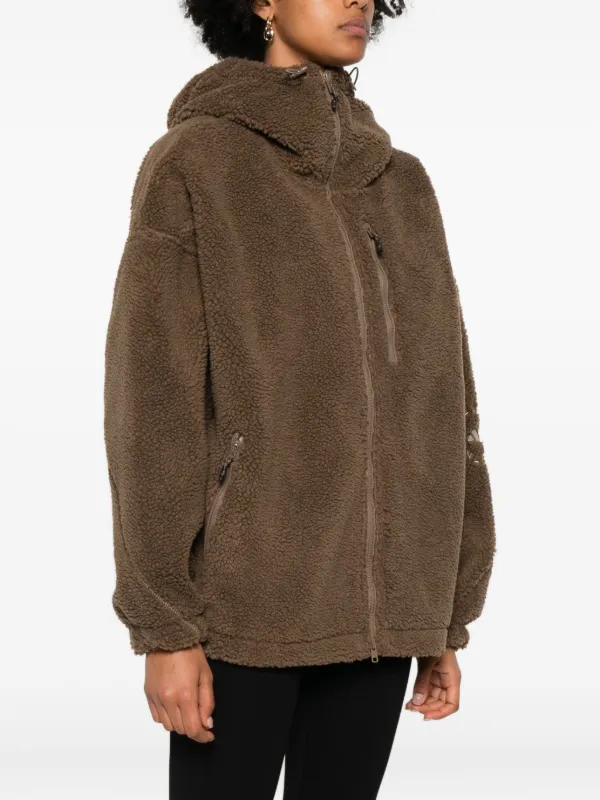 Adidas By Stella McCartney フーデッド フリースジャケット Adidas By Stella McCartney フーデッド フリースジャケット