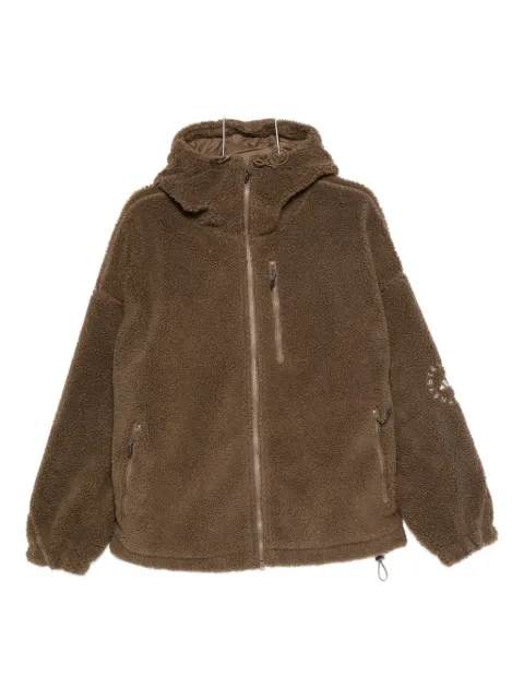 adidas by Stella McCartney hooded fleece jacket