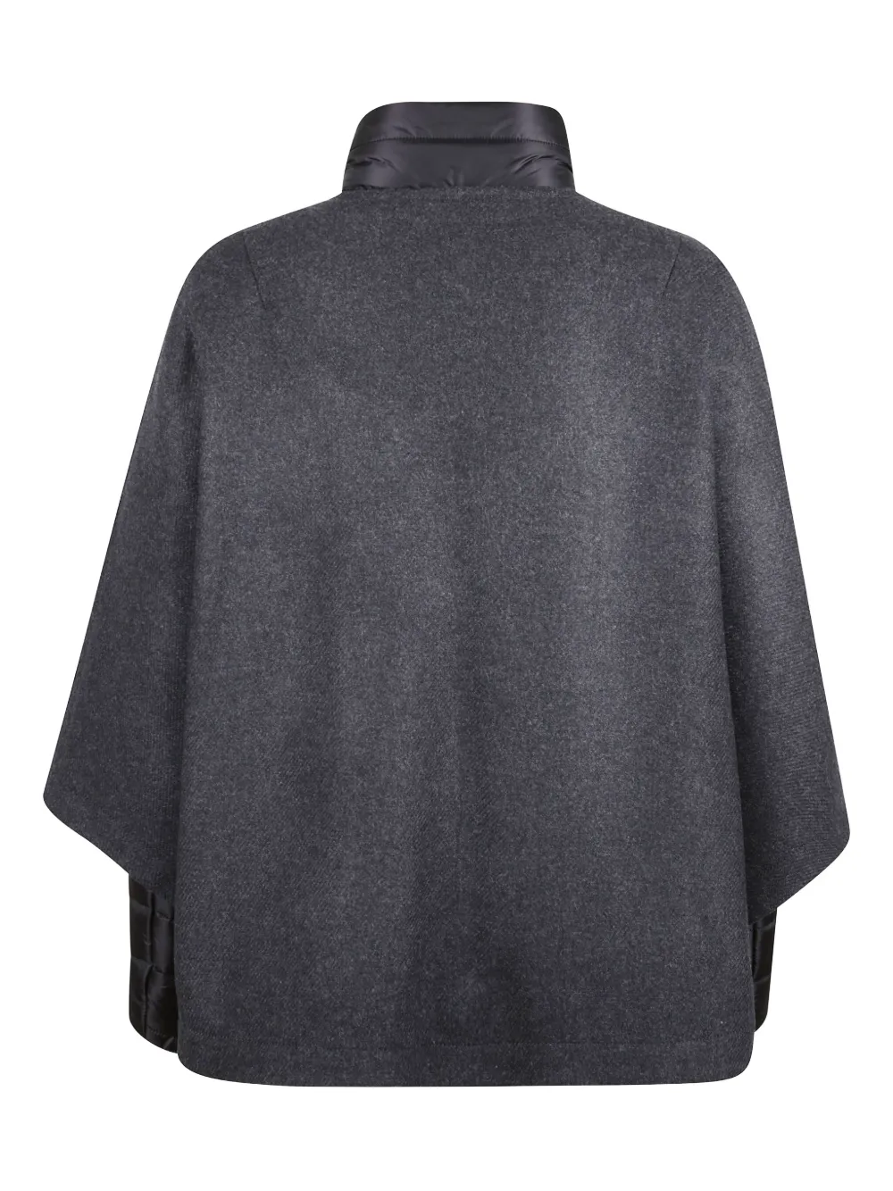 Tod's Hook-detail Wool Cape In Gray