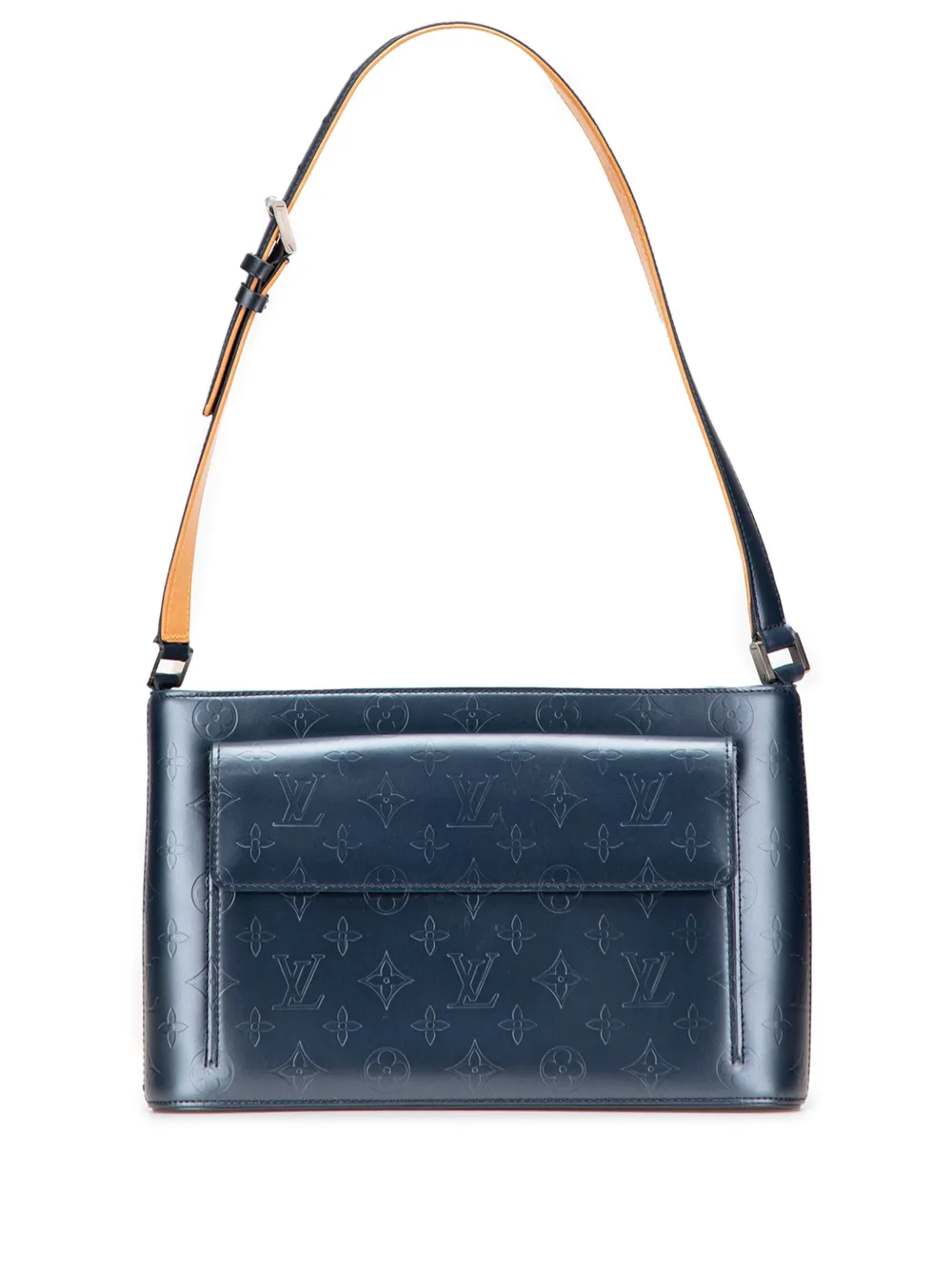 Louis Vuitton Pre-Owned 2002 Monogram Mat Alston shoulder bag | Grey | Image 1