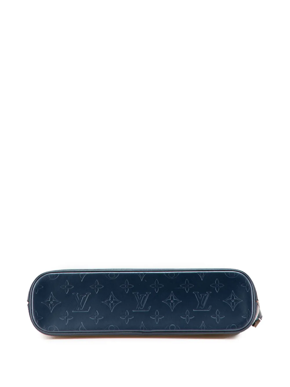 Pre-owned Louis Vuitton 2002 Monogram Mat Alston Shoulder Bag In Gray