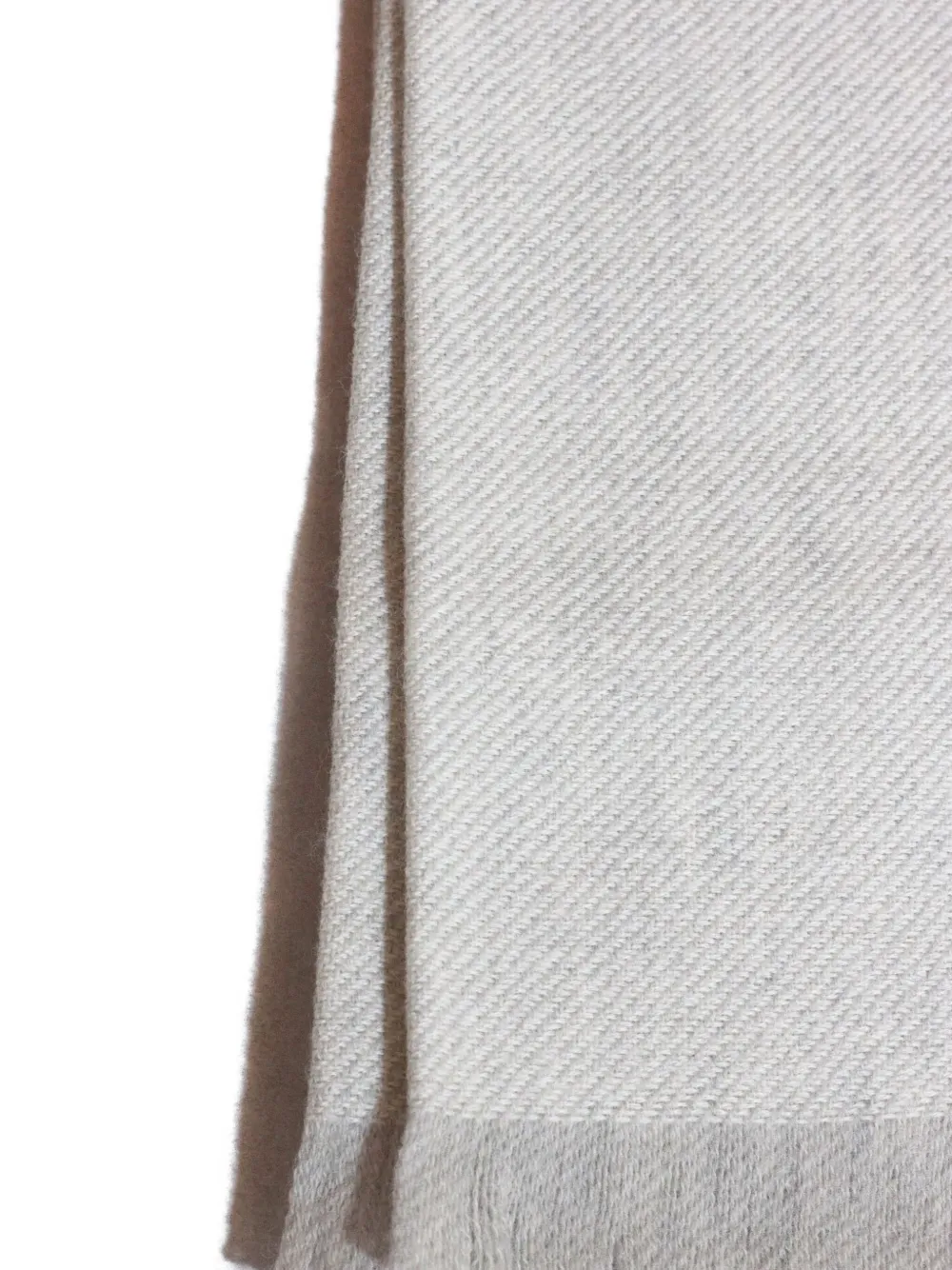 Eleventy Fringe Scarf In Gray