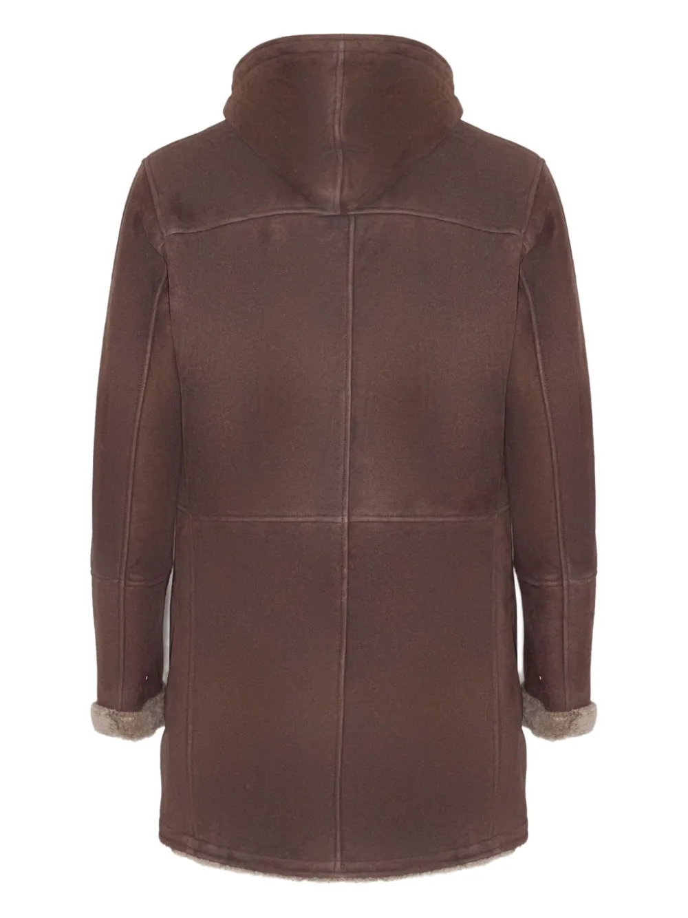 VOLFAGLI hooded shearling jacket | Leather Jackets | Image 2