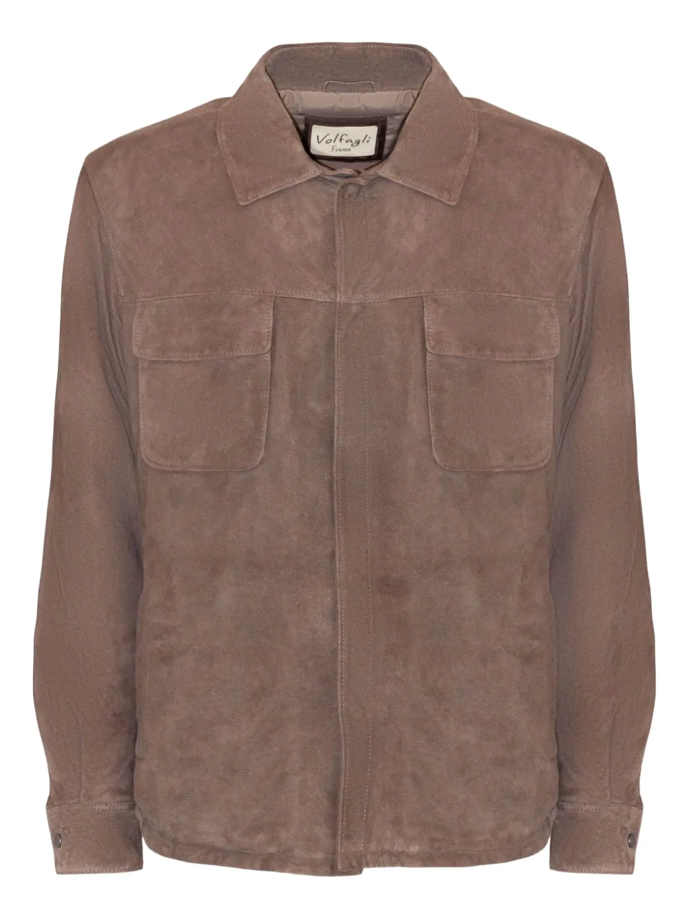 VOLFAGLI flap-pocket jacket - Marrone