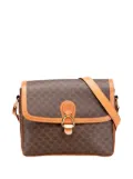 Céline Pre-Owned 2010 Macadam Coated Canvas crossbody bag - Brown